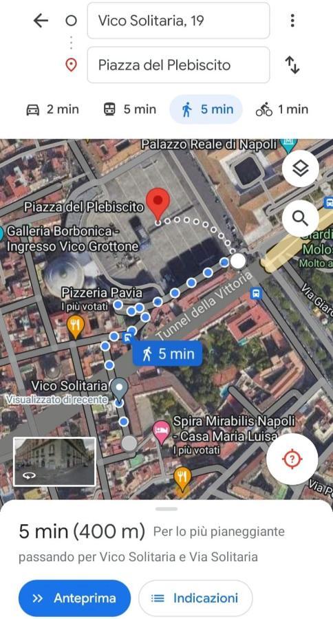 Palizzi'S Home Behind Plebiscite Square Naples Luaran gambar